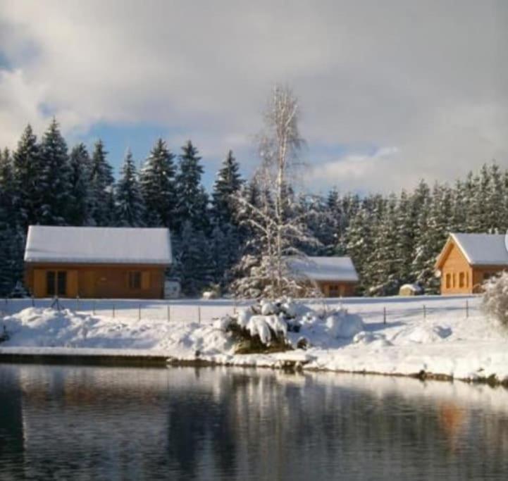 Villa Gite Jura Mina Chalet Au Milieu De La Nature Ney Exterior foto